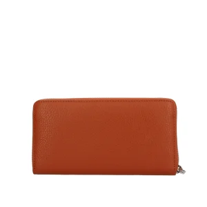 Fashion Portafoglio in pelle marrone PF 5042 GRN Donna Portafogli