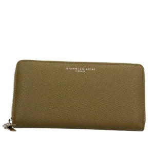 Fashion Portafoglio in pelle marrone PF 5042 GRN Donna Portafogli