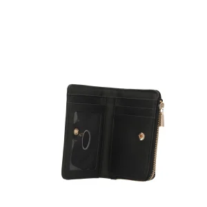 Sale Portafoglio minimal con chiusura zip e logo in rilievo Donna Portafogli