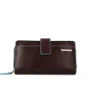 Outlet Portafoglio Piqaudro con portamonete Blue Square Donna Portafogli
