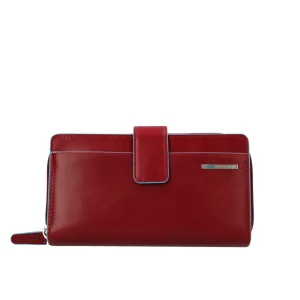 Outlet Portafoglio Piqaudro con portamonete Blue Square Donna Portafogli