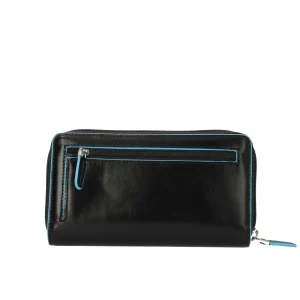 Outlet Portafoglio Piqaudro con portamonete Blue Square Donna Portafogli