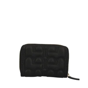 Clearance Portafoglio Trapuntato con Zip Donna Portafogli