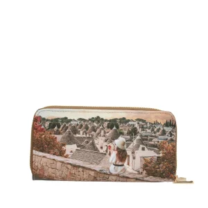 Clearance Portafoglio Y Not Capiente con Chiusura a Zip Donna Portafogli