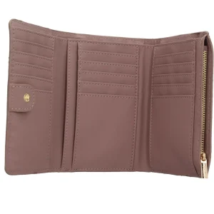 New Portafoglio YNot con chiusura a scatto e grafica distintiva Donna Portafogli