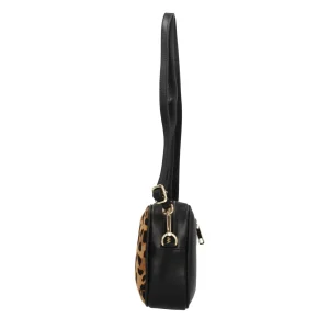 Fashion Saponetta con fantasie animalier in pelle Donna Borse A Tracolla