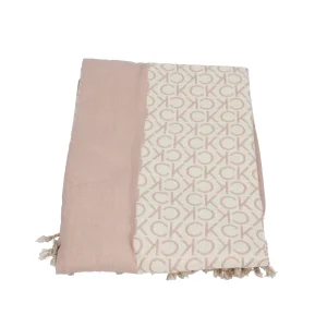 Clearance Sciarpa con logo in contrastro Donna Foulard E Sciarpe