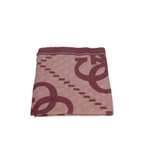 Outlet Sciarpa con motivo monogramma Donna Foulard E Sciarpe