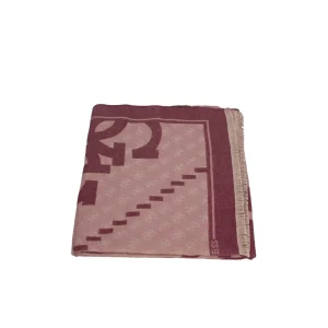 Outlet Sciarpa con motivo monogramma Donna Foulard E Sciarpe