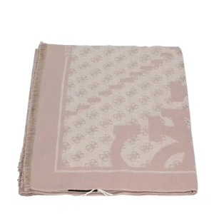 Outlet Sciarpa con motivo monogramma Donna Foulard E Sciarpe