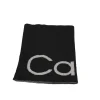 Outlet Sciarpa in misto lana con logo lettering Donna Foulard E Sciarpe