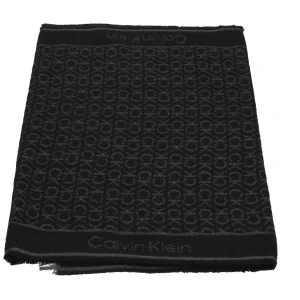 Clearance Sciarpa in misto lana con logo Uomo Foulard E Sciarpe
