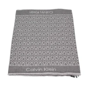 Clearance Sciarpa in misto lana con logo Uomo Foulard E Sciarpe