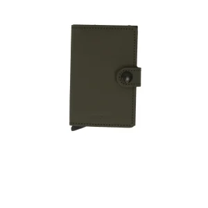 Sale Miniwallet con chiusura con bottone Uomo Portatessere