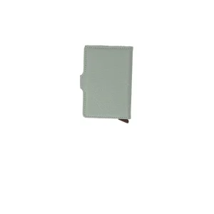 New Miniwallet in Pelle Rosa Texturizzata con Cardprotector RFID Donna Portatessere