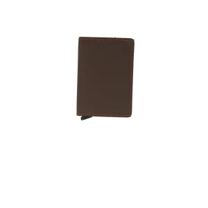 Best Slimwallet Sottile con Cardprotector RFID e Cuciture a Contrasto Uomo Portatessere