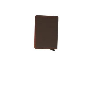 Best Slimwallet Sottile con Cardprotector RFID e Cuciture a Contrasto Uomo Portatessere