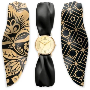 Hot Set orologio gold nahash TRDPK Donna Idee Regalo
