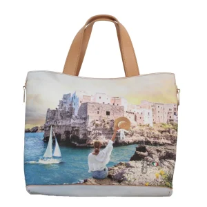 New Tote Bag Y Not Napoli Love Donna Borse Shopping
