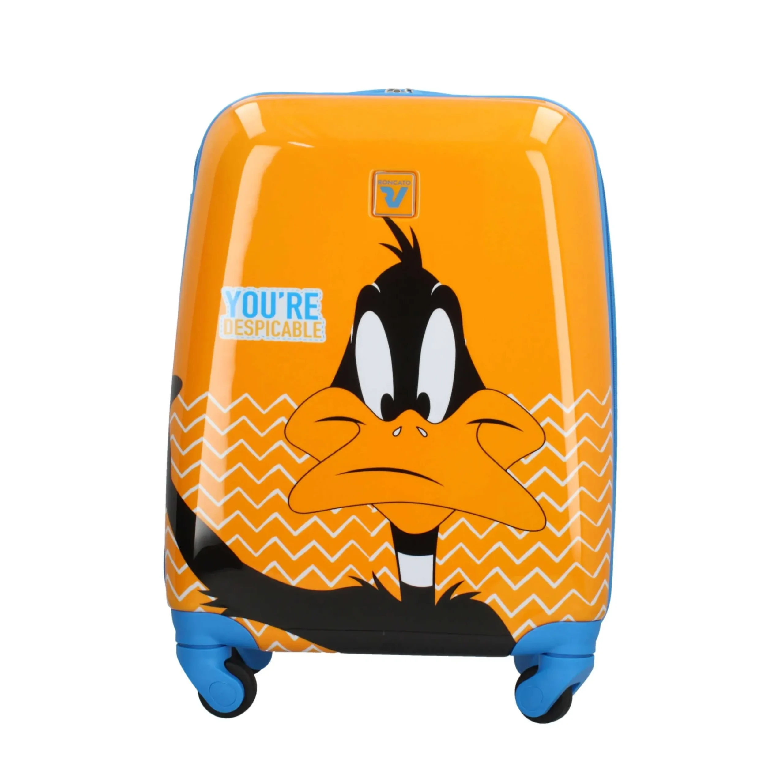 trolley_da_cabina_roncato_3.webp New Trolley da cabina con design Looney Tunes, compatto e funzionale Trolley Cabina