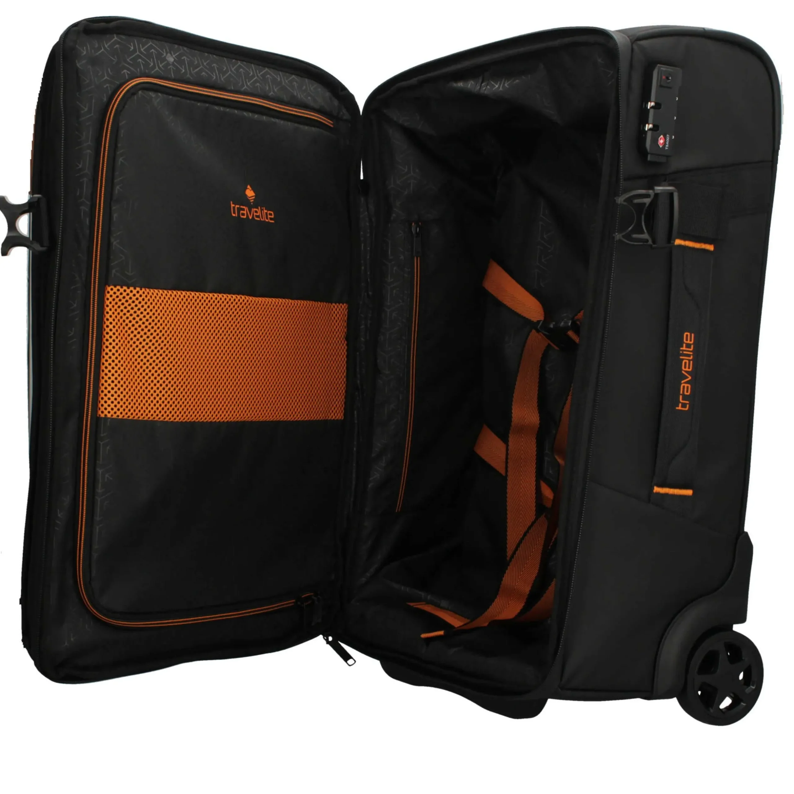 trolley_travelite_morbido_5.webp Outlet Trolley Morbido con Tasche e Ruote Silenziose Trolley Cabina