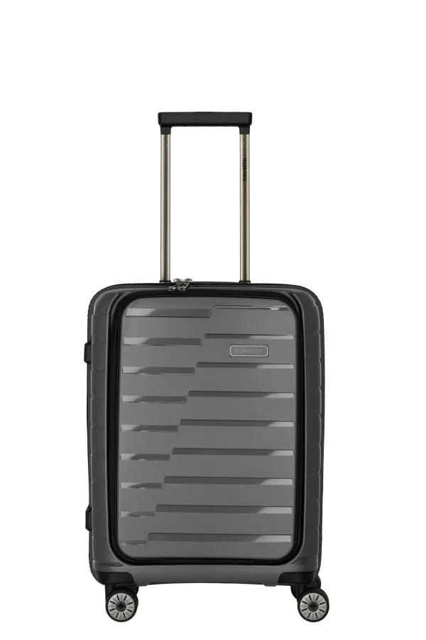 Hot Valigia bagaglio a mano Air Base S+ con tasca frontale e TSA Trolley Cabina