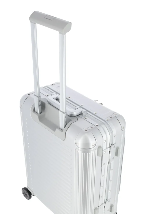 Outlet Valigia bagaglio a mano Next S+ in alluminio con TSA e tasca laptop Trolley Cabina