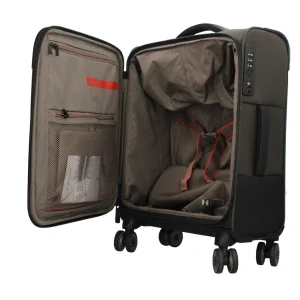 Outlet Valigia Morbida con Manico Telescopico Trolley Cabina