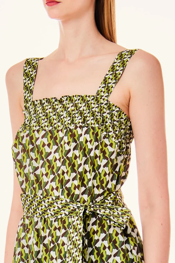 Best Vestito Midi Geometrico Donna Abiti