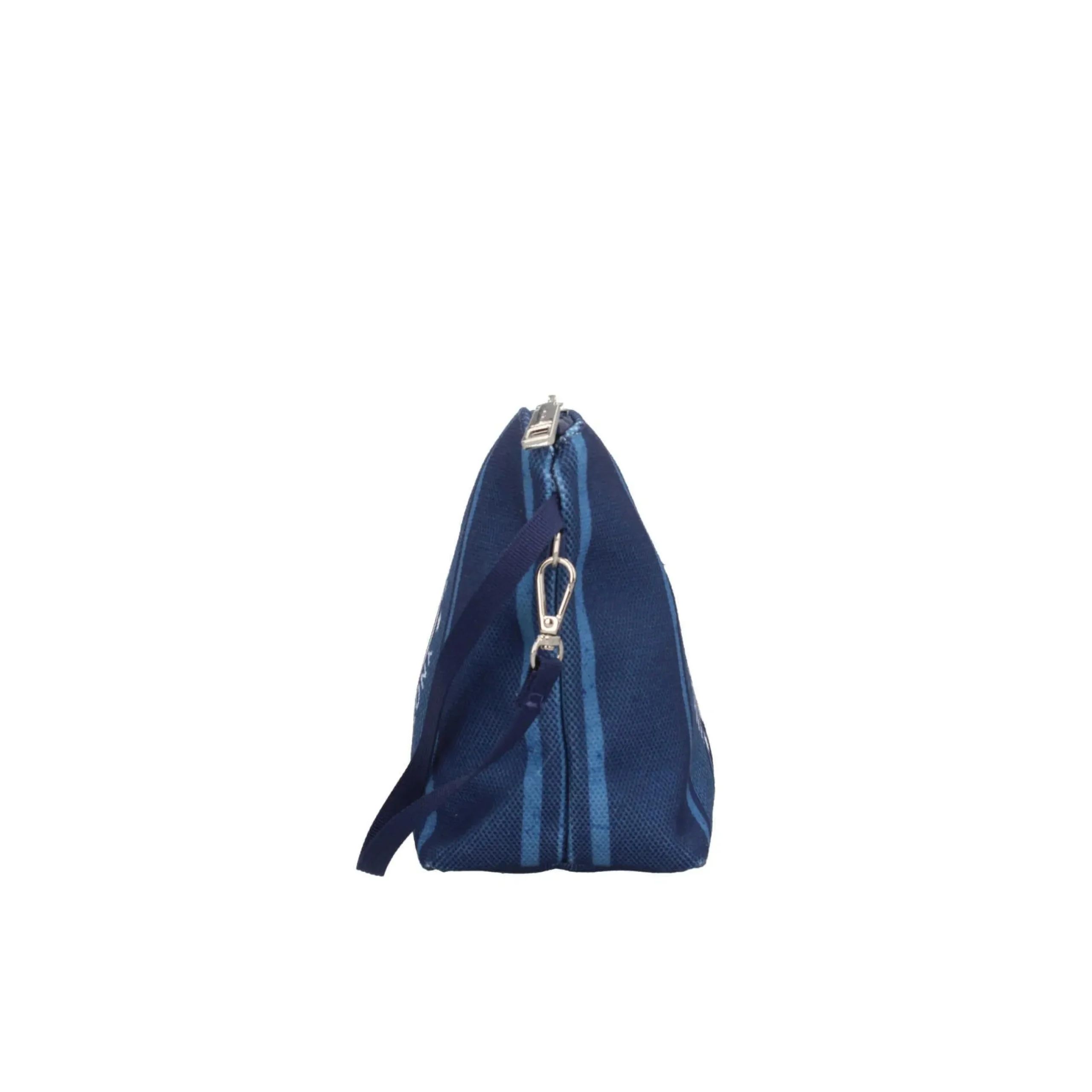 y_not_pochette_a_strisce__7.webp Sale Y Not Pochette a Strisce con Dettaglio Logo Donna Beauty Case