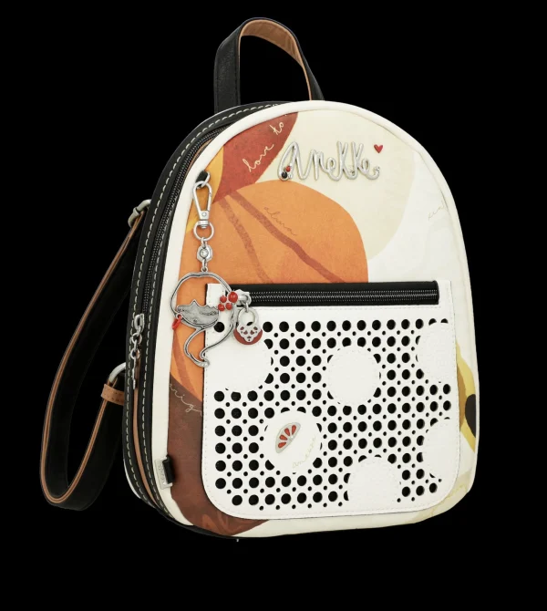Best Zaino compatto con tasca traforata e charm decorativo Donna Zaini