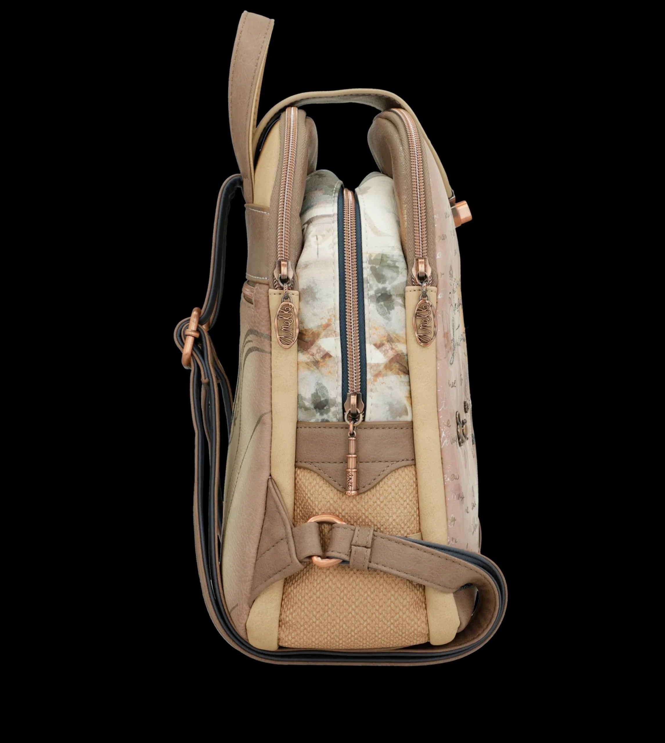 zaino_anekke_con_chiusura_6.webp Clearance Zaino con chiusura a patta e dettagli romantici Donna Zaini