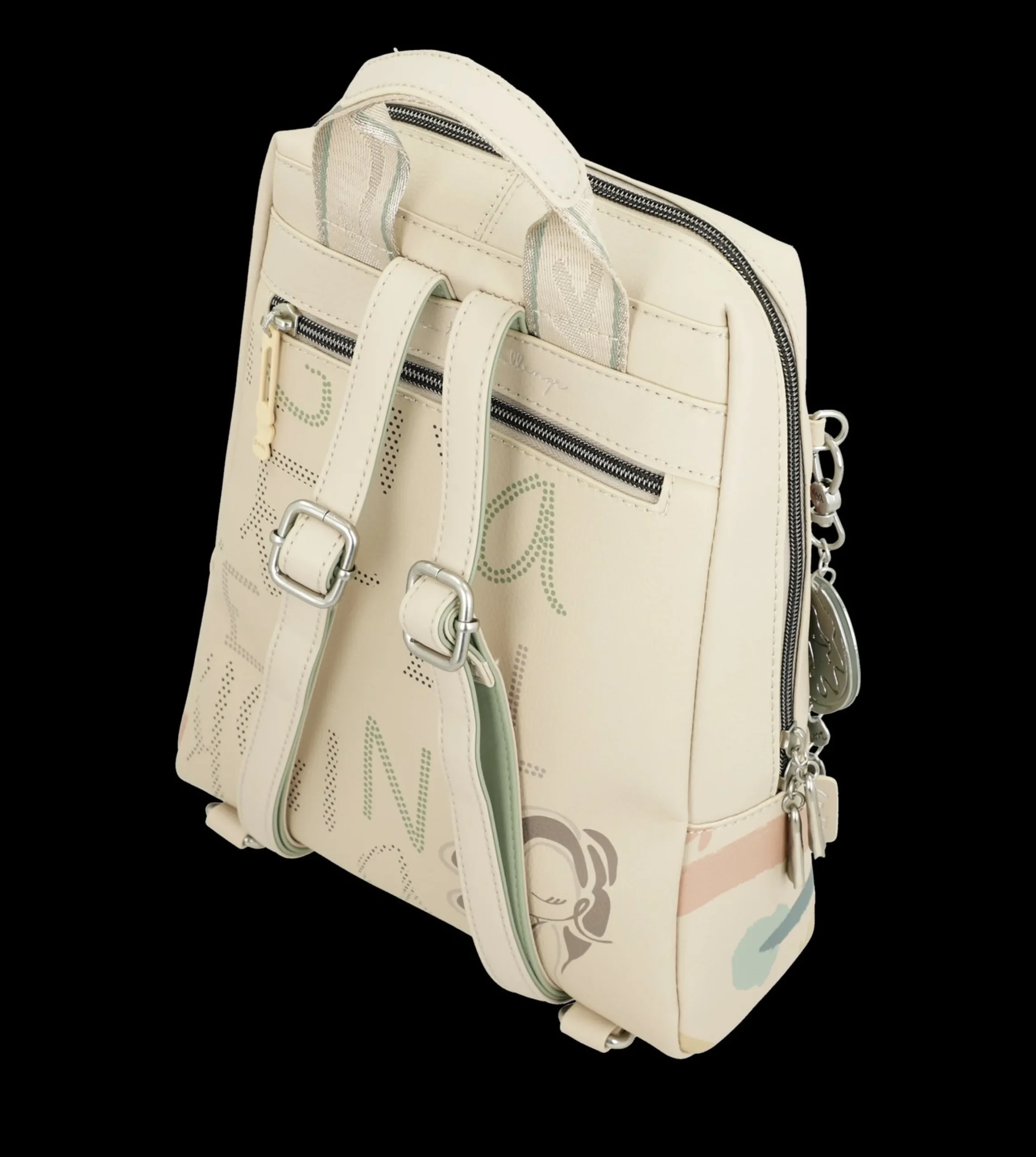 zaino_anekke_con_dettagli_4-1.webp Discount Zaino con dettagli traforati e charm decorativo Donna Zaini