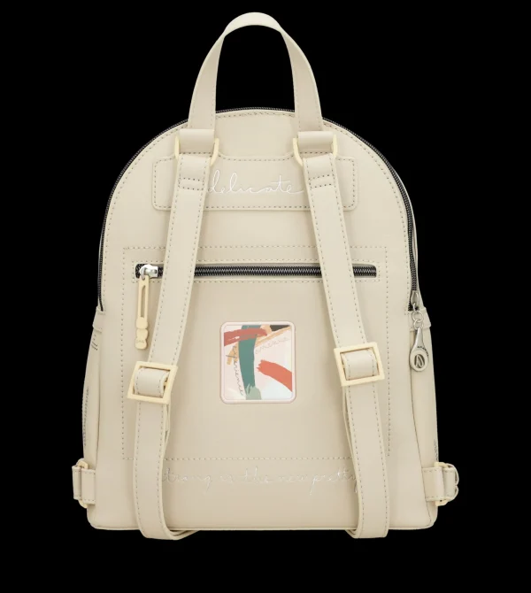 Clearance Zaino con dettagli traforati e tasca frontale Donna Zaini