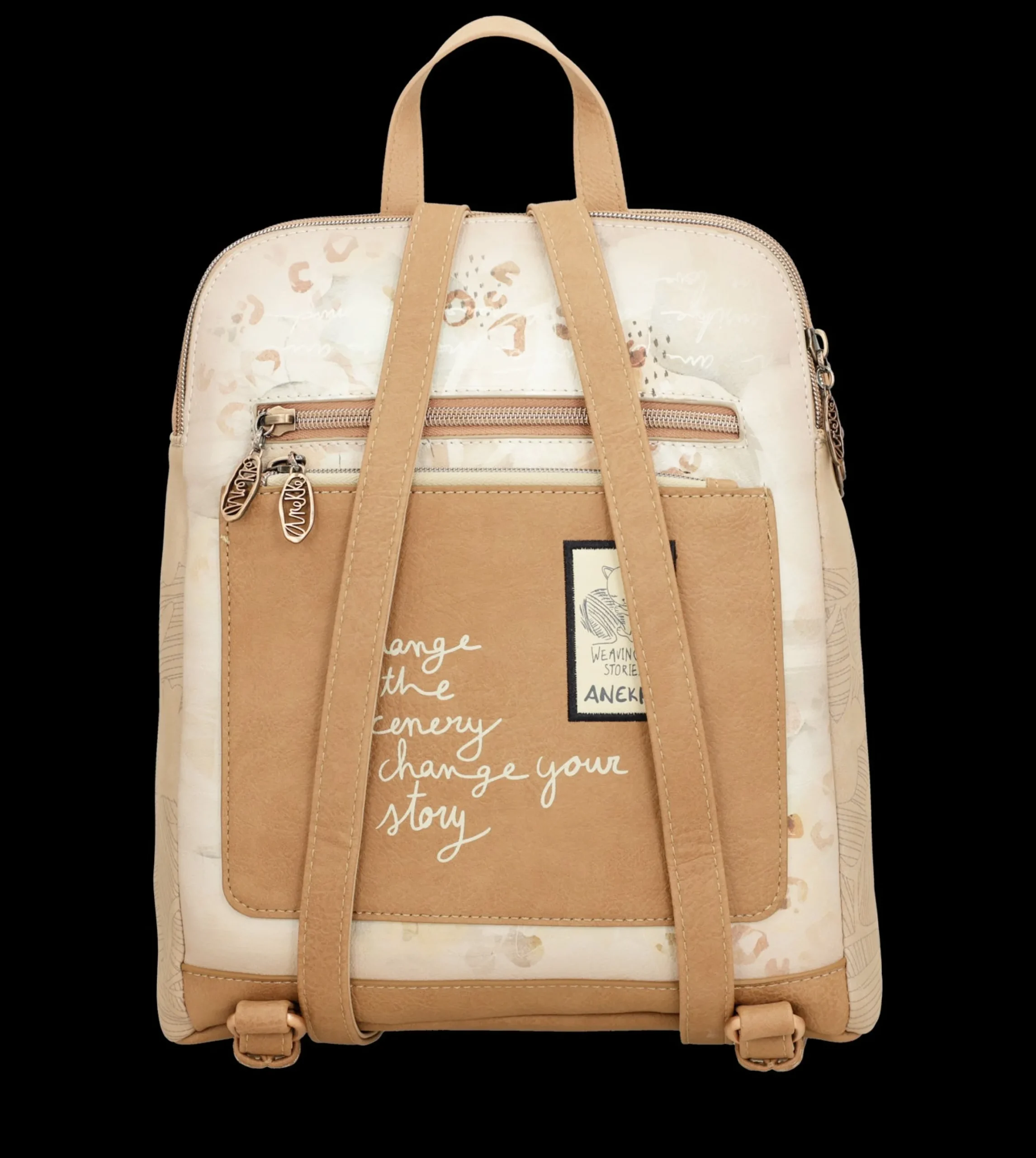 zaino_anekke_elegante_e_f_2.webp Outlet Zaino elegante e funzionale con tasca frontale e spallacci regolabili Donna Zaini