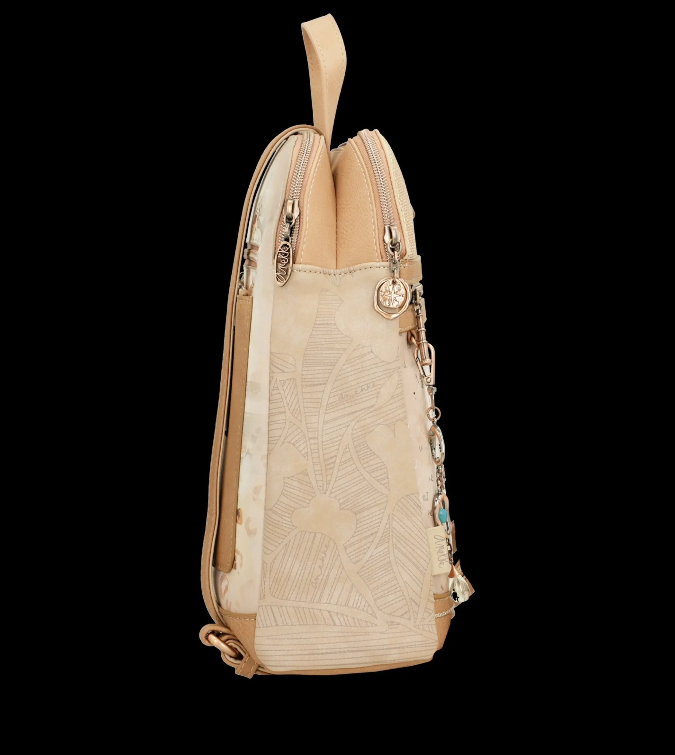 zaino_anekke_elegante_e_f_5.webp Outlet Zaino elegante e funzionale con tasca frontale e spallacci regolabili Donna Zaini