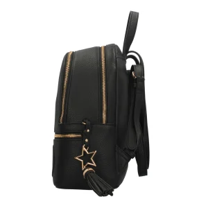 Online Zaino Donna con Logo in Rilievo e Charm Decorativo Donna Zaini