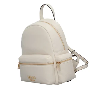 Sale Zaino Donna con Tasche Multiple e Logo in Metallo Donna Zaini