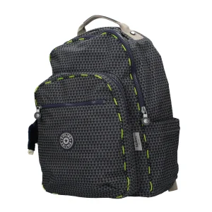 Clearance Zaino grande in tessuto con scimmia blu effetto piramide KPKI6173X251 Donna Zaini