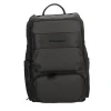 Fashion Zaino in pelle e tessuto porta PC 15,60" Uomo Zaini