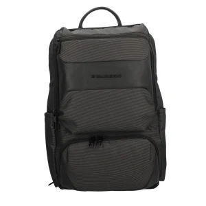 Fashion Zaino in pelle e tessuto porta PC 15,60