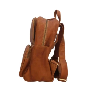 Outlet Zaino In Vera Pelle Donna Zaini