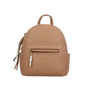 Best Zaino in Pelle Sintetica Cognac Donna Zaini