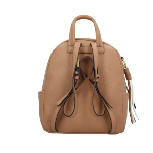 Best Zaino in Pelle Sintetica Cognac Donna Zaini