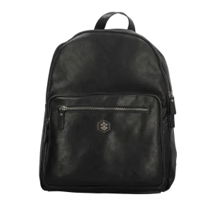 New Zaino con tasca frontale e doppia zip Uomo Zaini