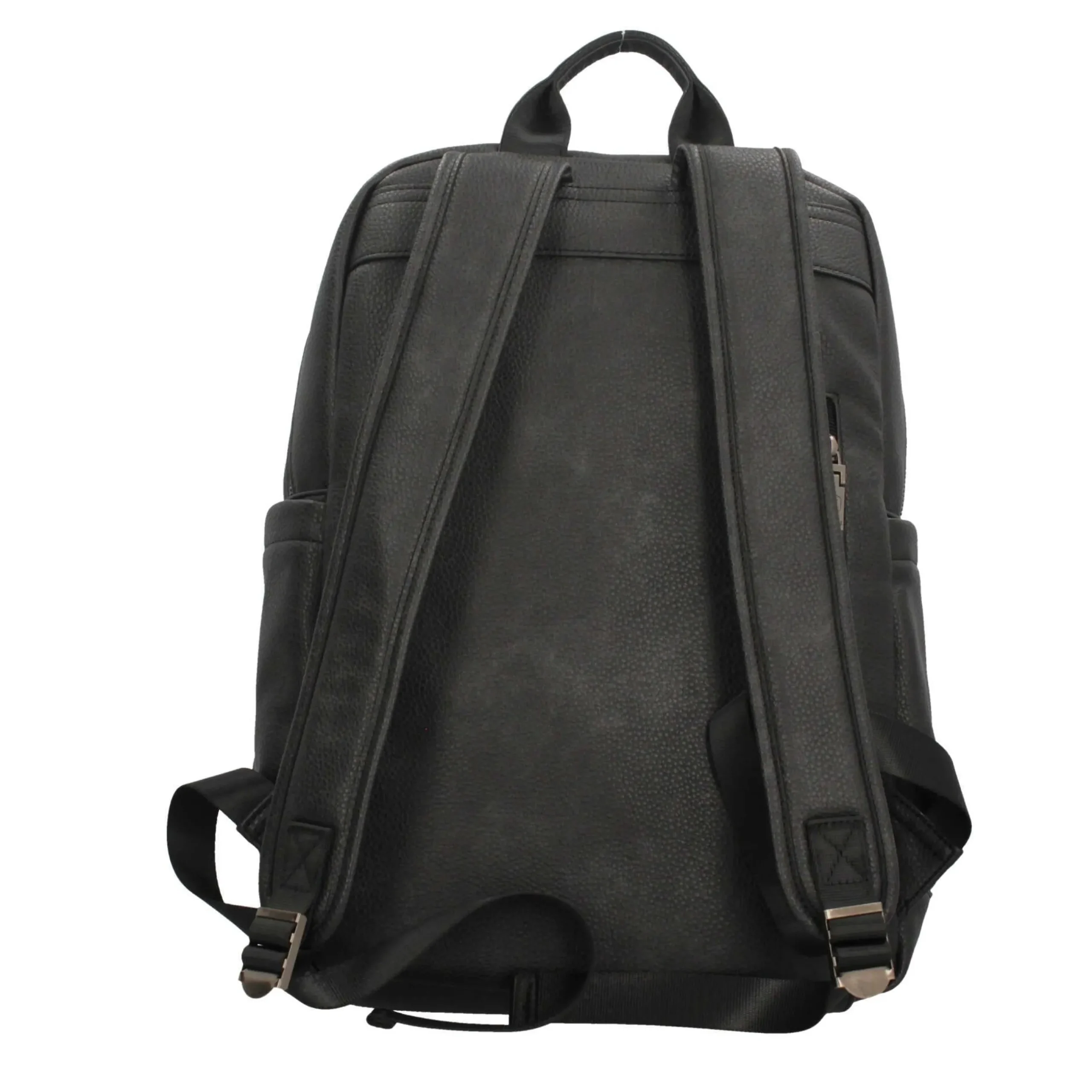 zaino_lumberjack_in_pelle_3.webp Discount Zaino in pelle con doppia zip e tasche multiple Uomo Zaini