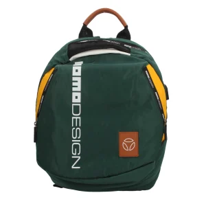 Clearance Zaino MomoDesign Multifunzione con Logo e Dettagli Moderni Uomo Zaini
