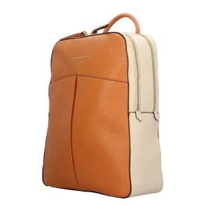 Sale Zaino in pelle con comparto per laptop 15,6" e design sofisticato Donna Zaini