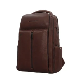 New Zaino porta Pc 14'' in vera pelle Uomo Zaini
