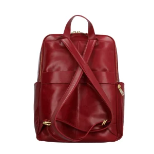 Clearance Zaino Porta pc in vera pelle Donna Zaini